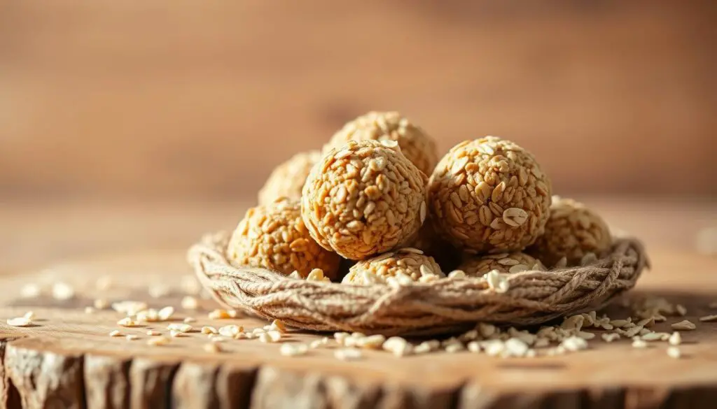 dog-friendly oat balls