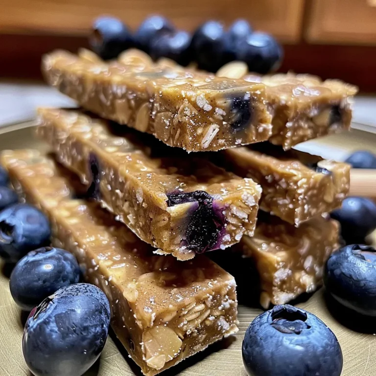 Blueberry Peanut Butter Chew Sticks Recipe – A Healthy Snack