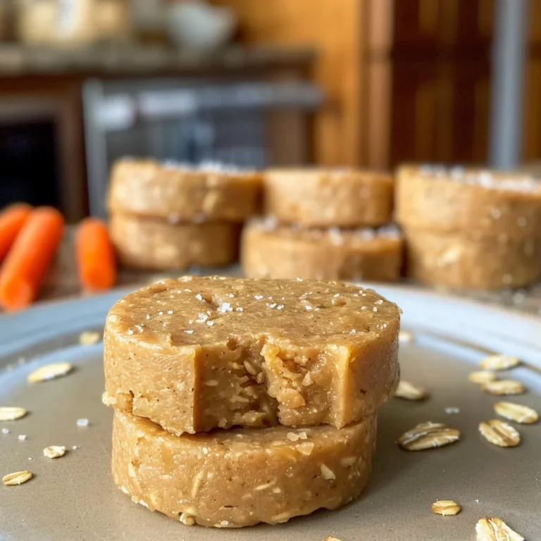Peanut Butter Oatmeal No Bake Dog Treats: Simple & Healthy