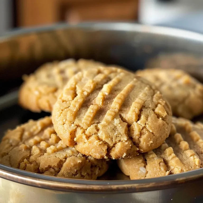 4 Ingredient Peanut Butter Dog Cookies: Ultimate Healthy Treat!