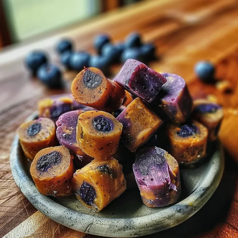 Sweet Potato & Blueberry Chews for Dogs: Healthy Treats Recipe