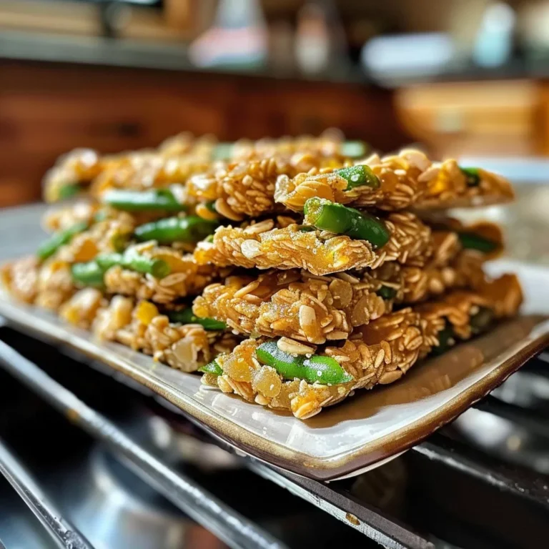 Homemade Green Bean and Chicken Crunchies for Dogs