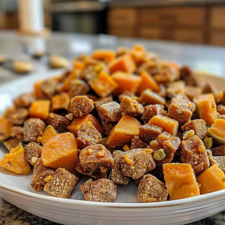 Homemade Sweet Potato & Apple Kibble Dog Recipe