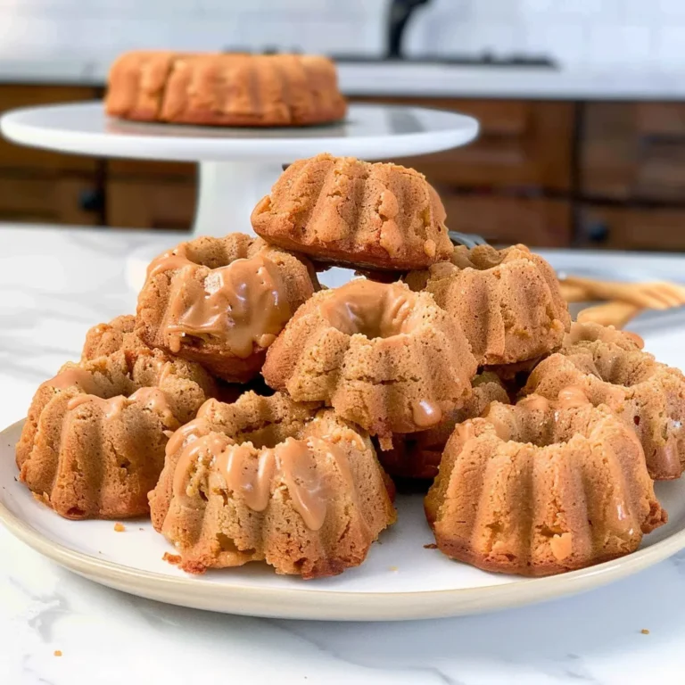 Mini Peanut Butter Bundt Cakes For Dogs: A Tasty Treat