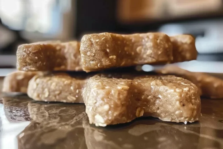 Homemade Peanut Butter Oat Bone Dog Treats Recipe