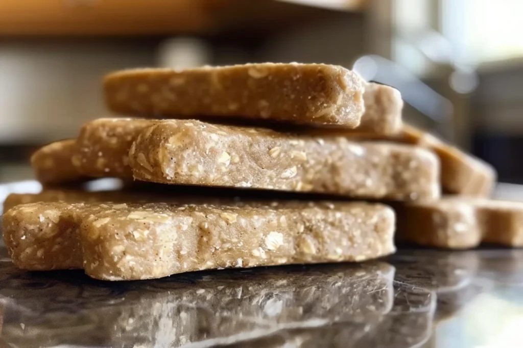 Homemade Peanut Butter Oat Bone Dog Treats Recipe