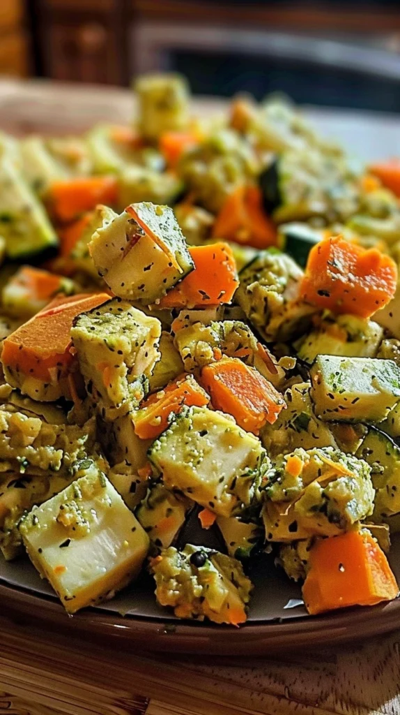 Zucchini & Carrot Crunch Recipe for Dogs