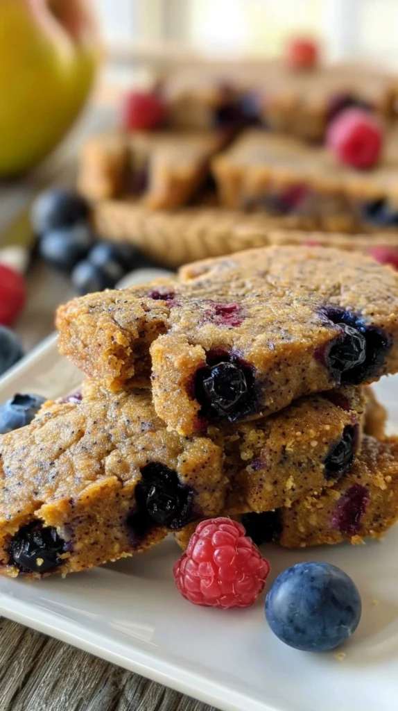 Apple Blueberry Dog Treats: Fresh Fruit Flavors Dogs Love