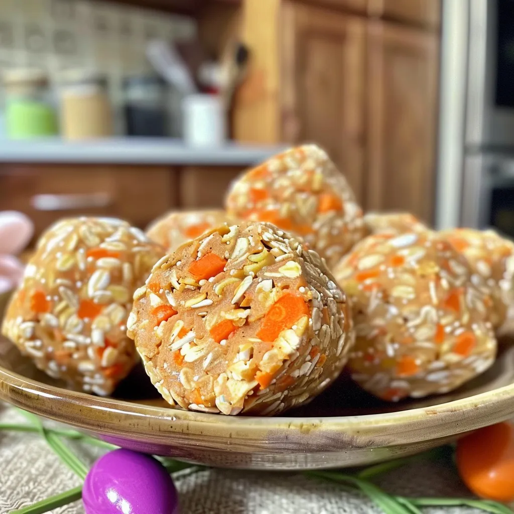 Tips for No-Bake Peanut Butter & Carrot Egg Treats for Dogs on Easter Day