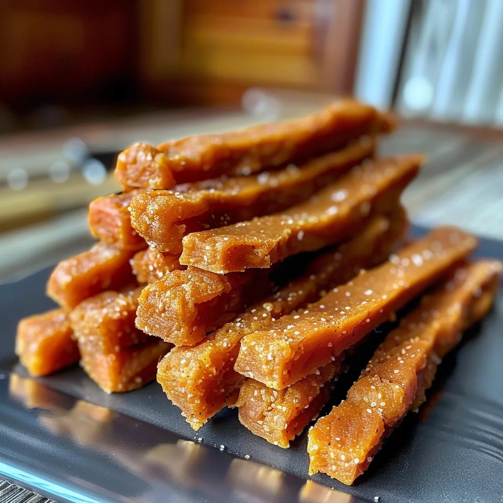 Tips for Sweet Potato and Apple Chewy Sticks for Dogs