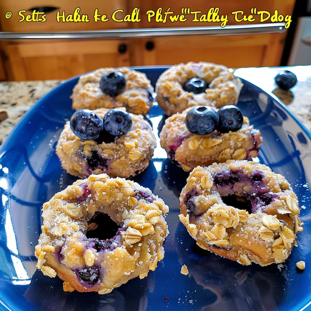Tips for Banana Blueberry Oatmeal Dog Donuts