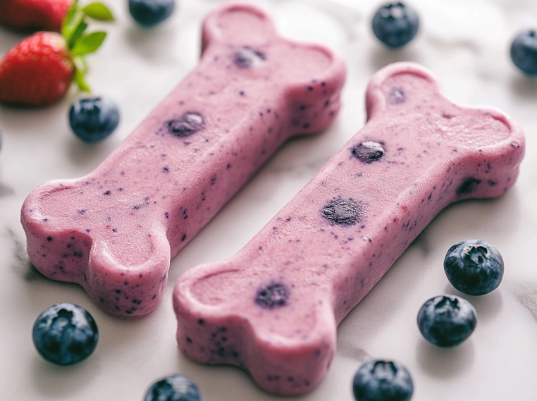 two_dog_bones_each_with_blueberry