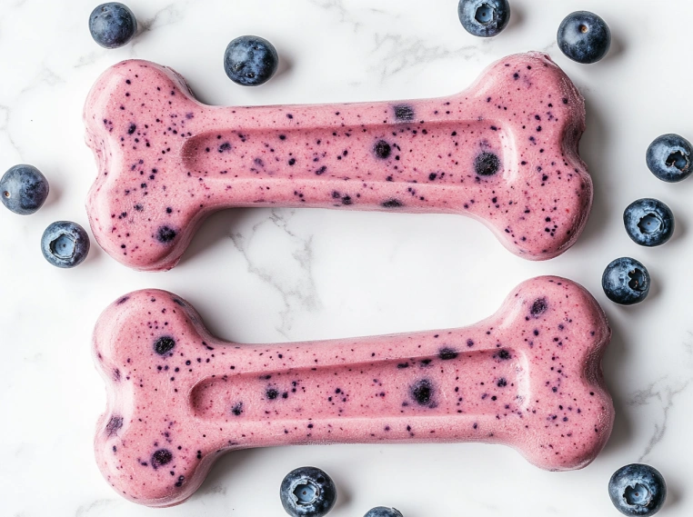 two_dog_bones_each_with_blueberry