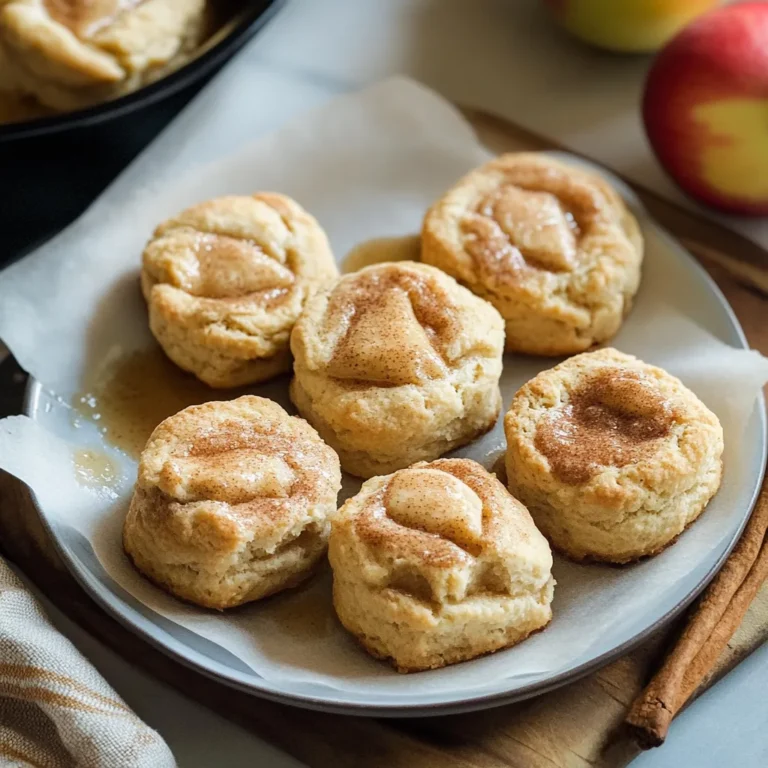 4-Ingredient Apple Cinnamon Biscuits: Wholesome Treats for Dogs