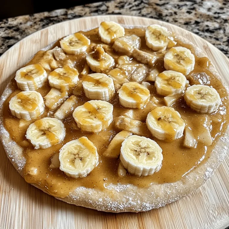 Banana and Peanut Butter Doggy Pizza for Dogs – Easy Recipe
