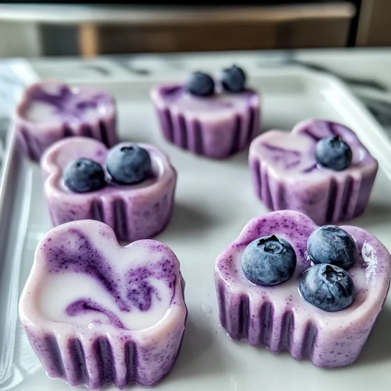 Blueberry Yogurt Paw Treats for Dogs: 