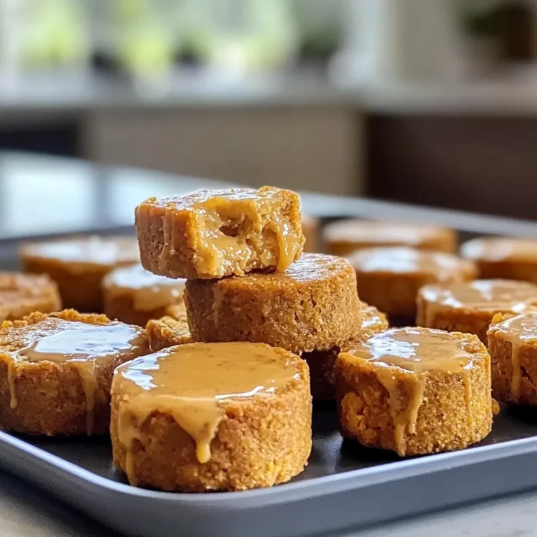 Pumpkin & Peanut Butter Bites for Dogs: Healthy Treats