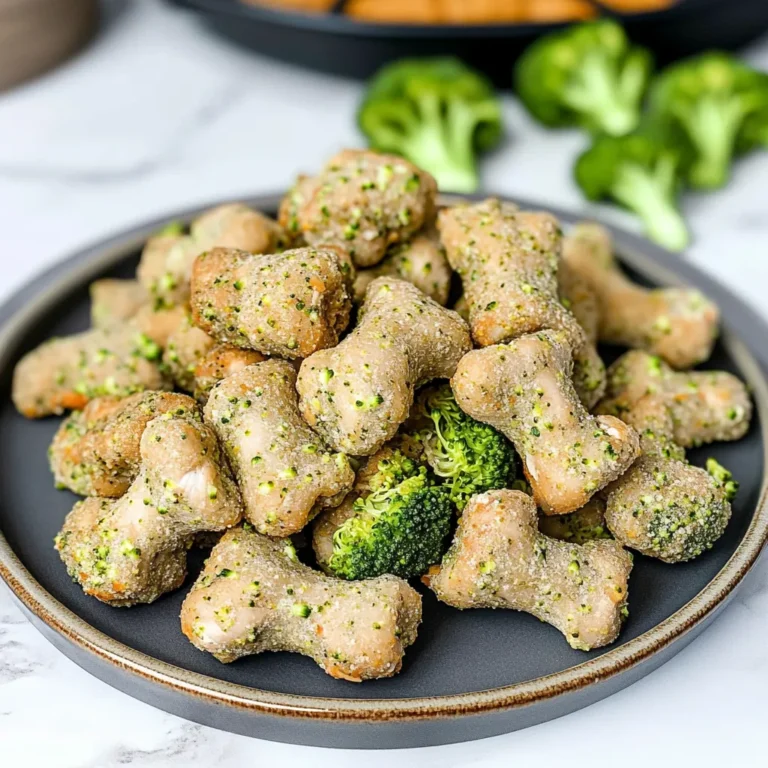 DIY Broccoli & Chicken Dog Treats – Healthy & Delicious Recipe