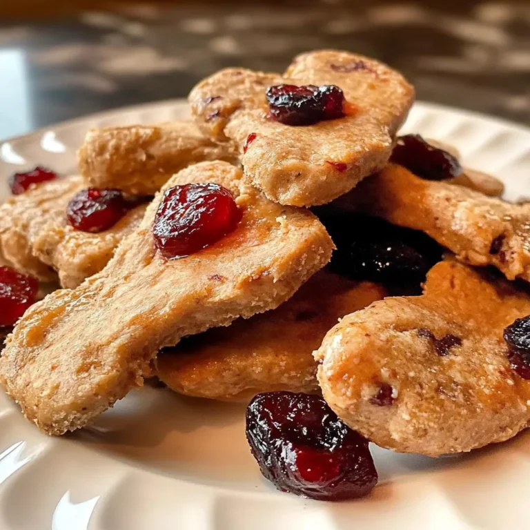 Brie’s Turkey and Cranberry Dog Bones Recipe for Pups