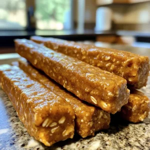 Homemade Pumpkin & Oatmeal Dog Snack Sticks Recipe