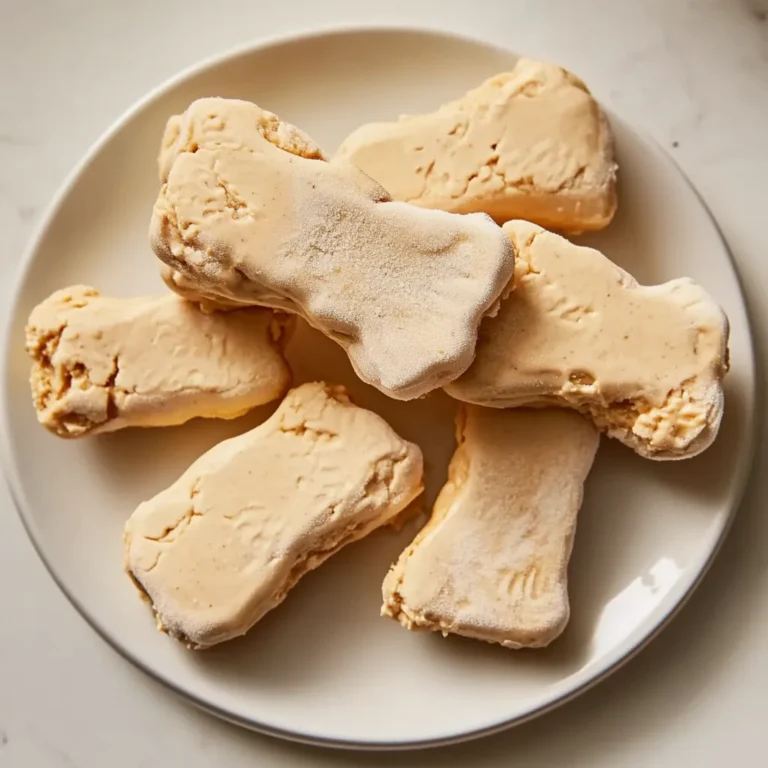 Peanut Butter And Yogurt Frozen Dog Treats Recipe