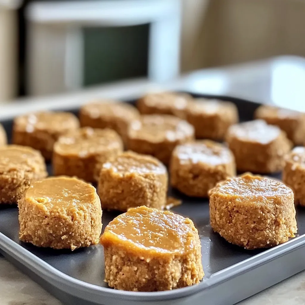 Tips for Pumpkin & Peanut Butter Bites for Dogs: